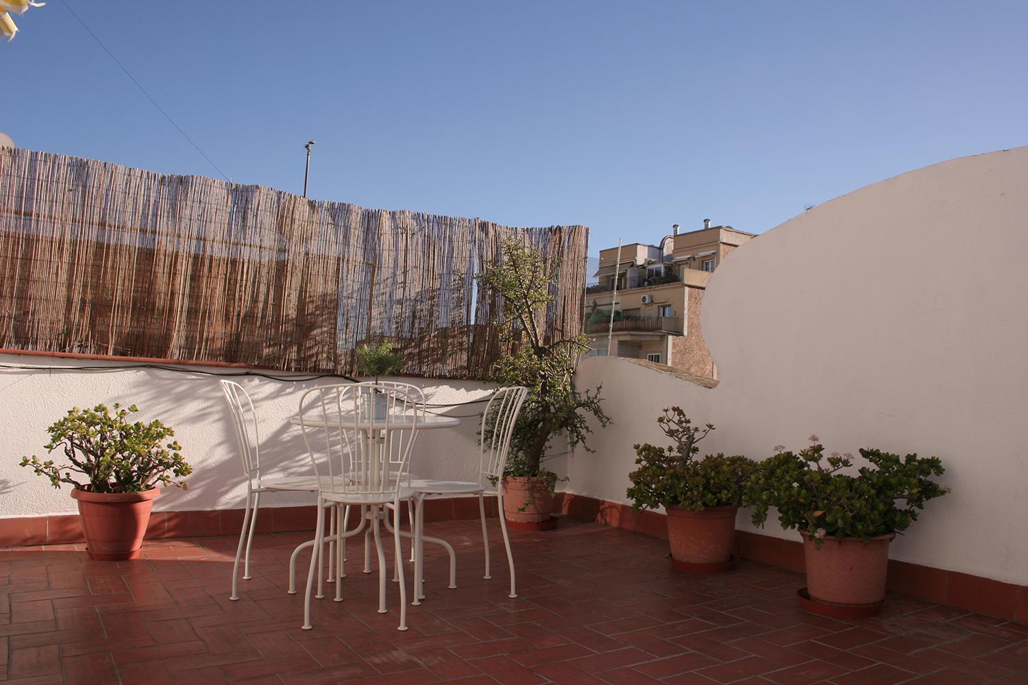 Lovely Apartment With A Terrace 바르셀로나 외부 사진